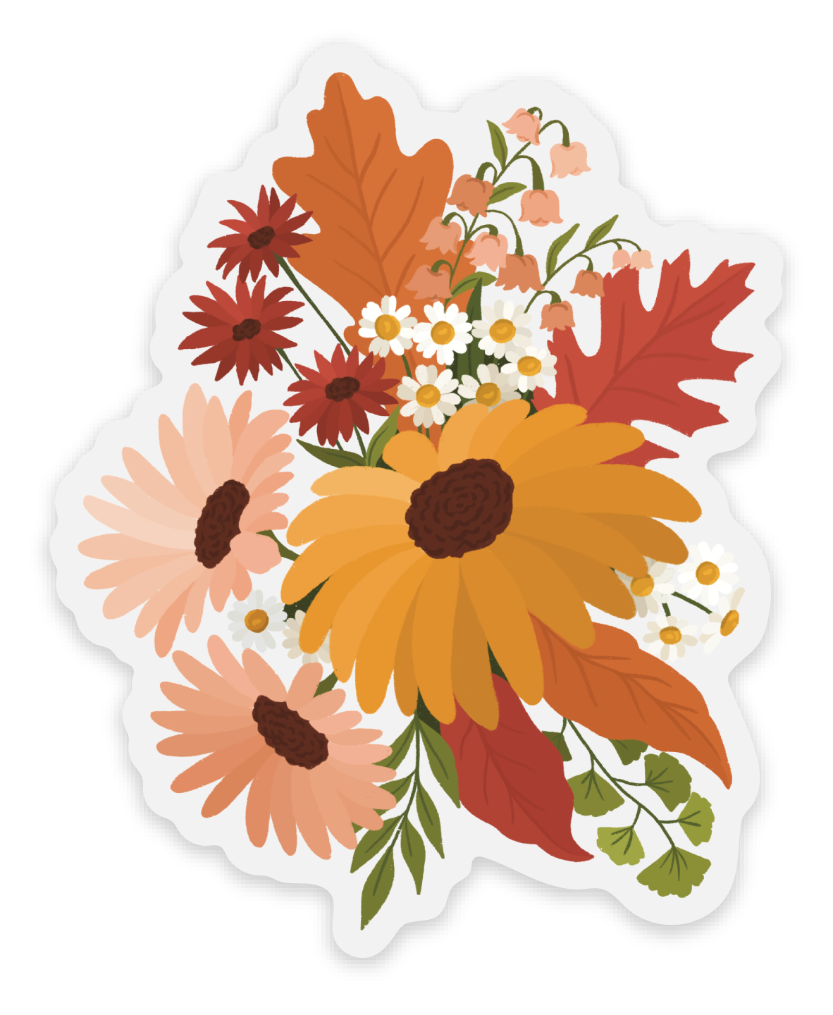 Clear Waterproof Vinyl Sticker 2.4x3"