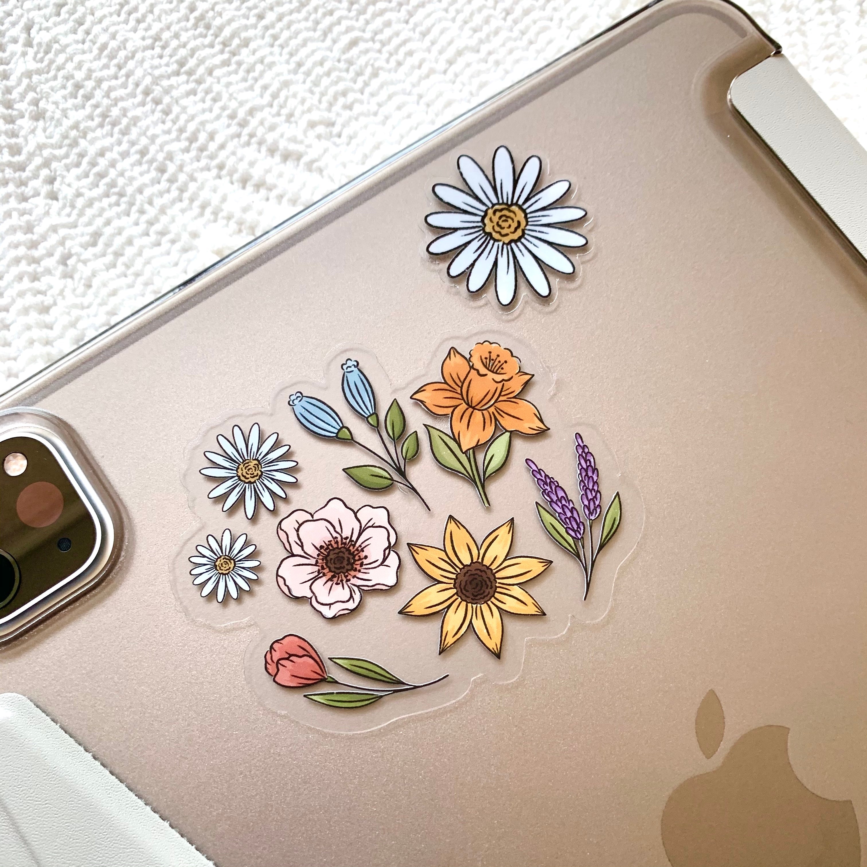 Clear Waterproof Vinyl Sticker, 3x2.5"