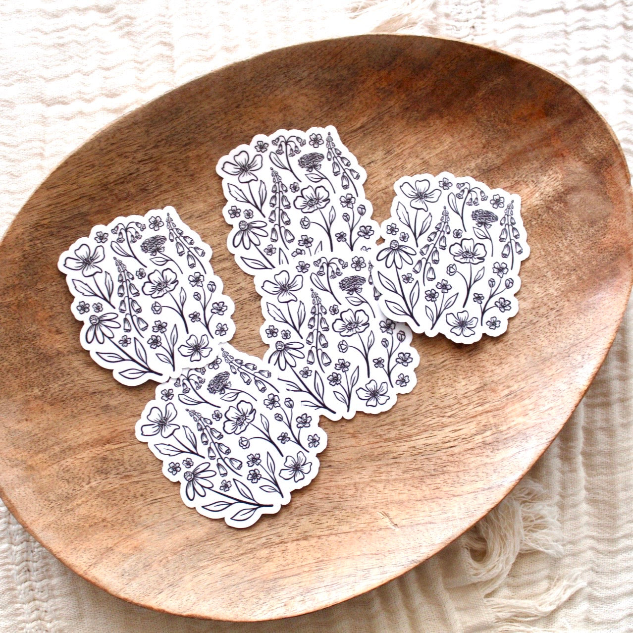 Waterproof Vinyl Sticker, 3x2.75"