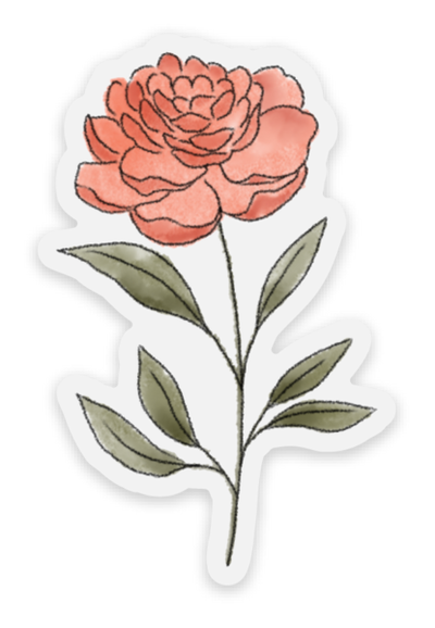 Clear Waterproof Vinyl Sticker, 2.5x1.5"