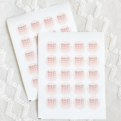 Paper Packaging Stickers, 1 Sheet