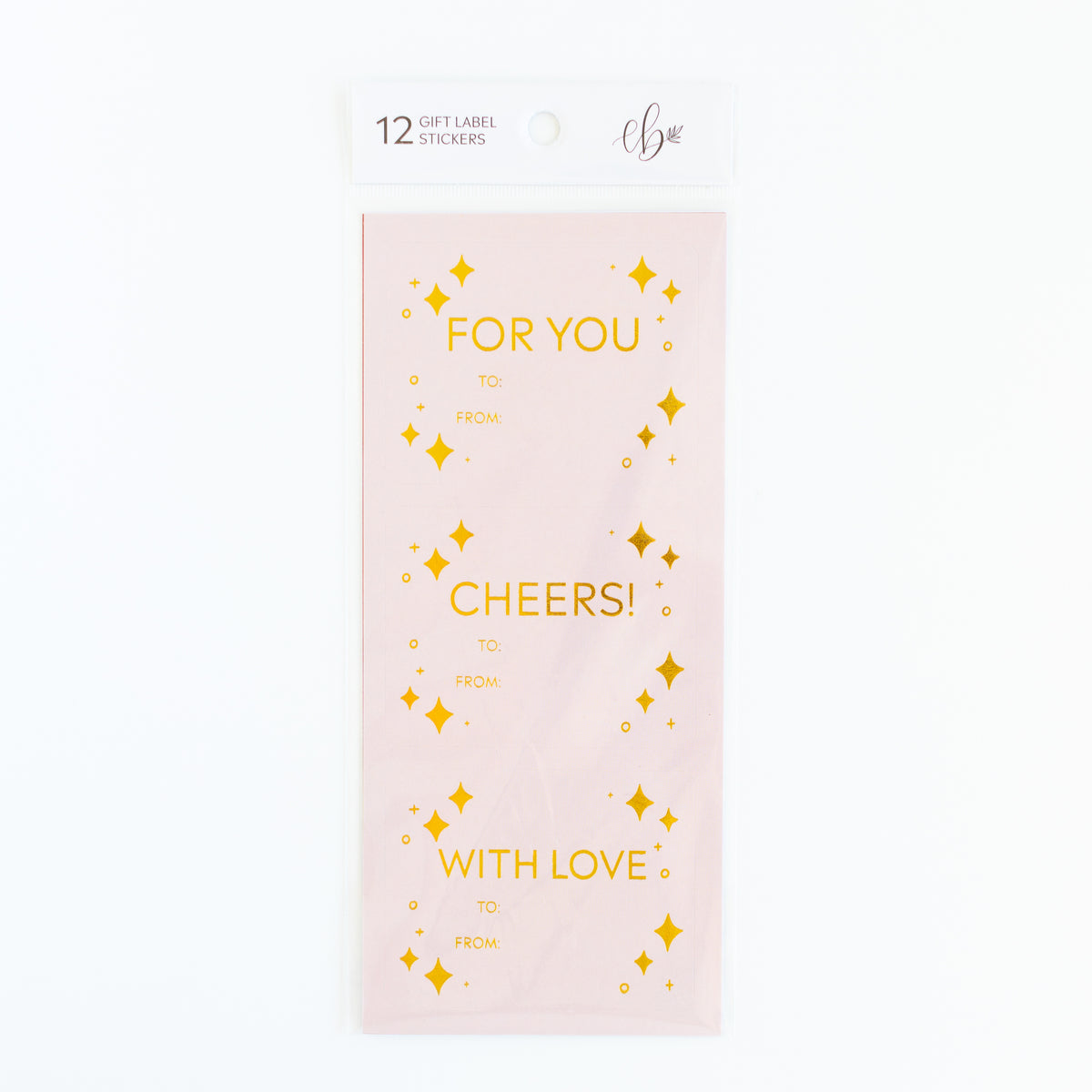 12 Gift Label Stickers