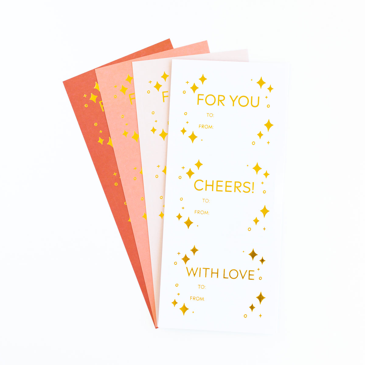 12 Gift Label Stickers