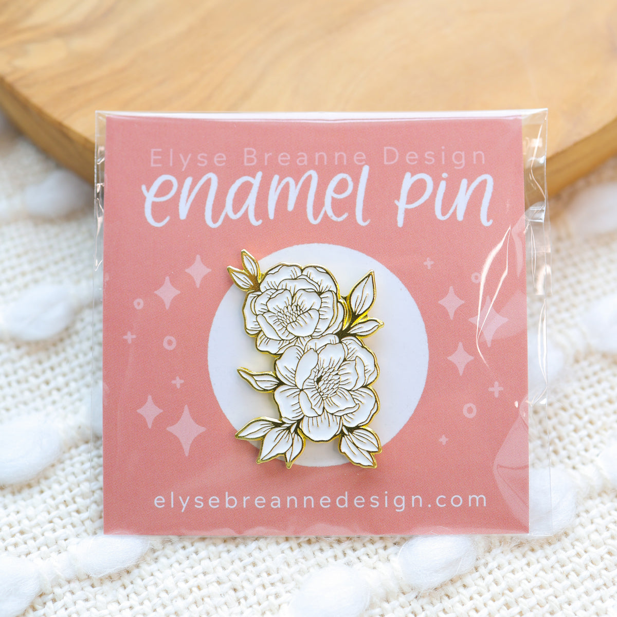 Enamel Pin, 1x1"