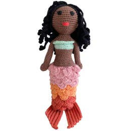 Pearl Mermaid Crochet Stuffed Animal