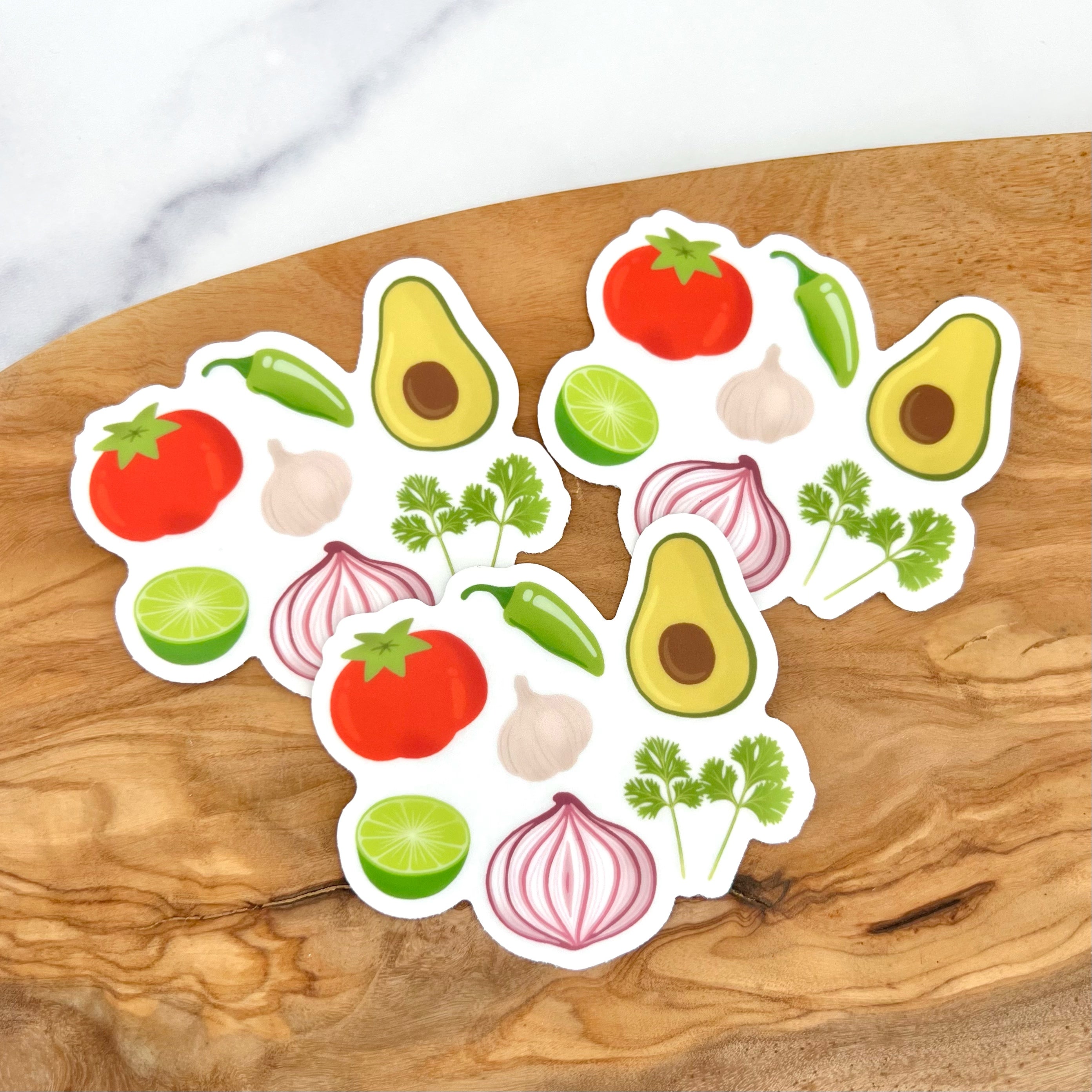 Clear Waterproof Vinyl Sticker, 3x2.5"