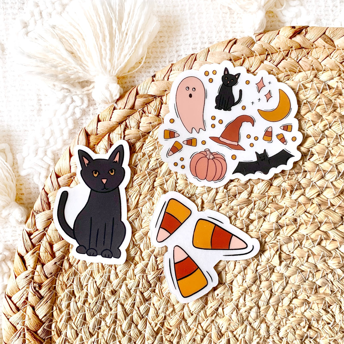 Clear Waterproof Vinyl Sticker, 2.25x2"