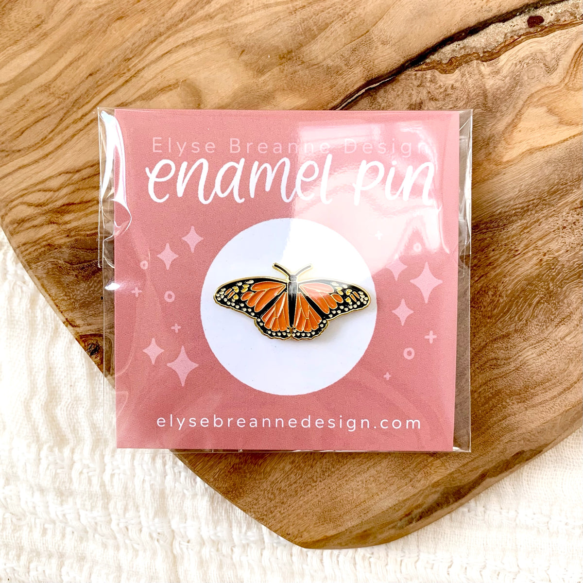 Enamel Pin, 1x1"