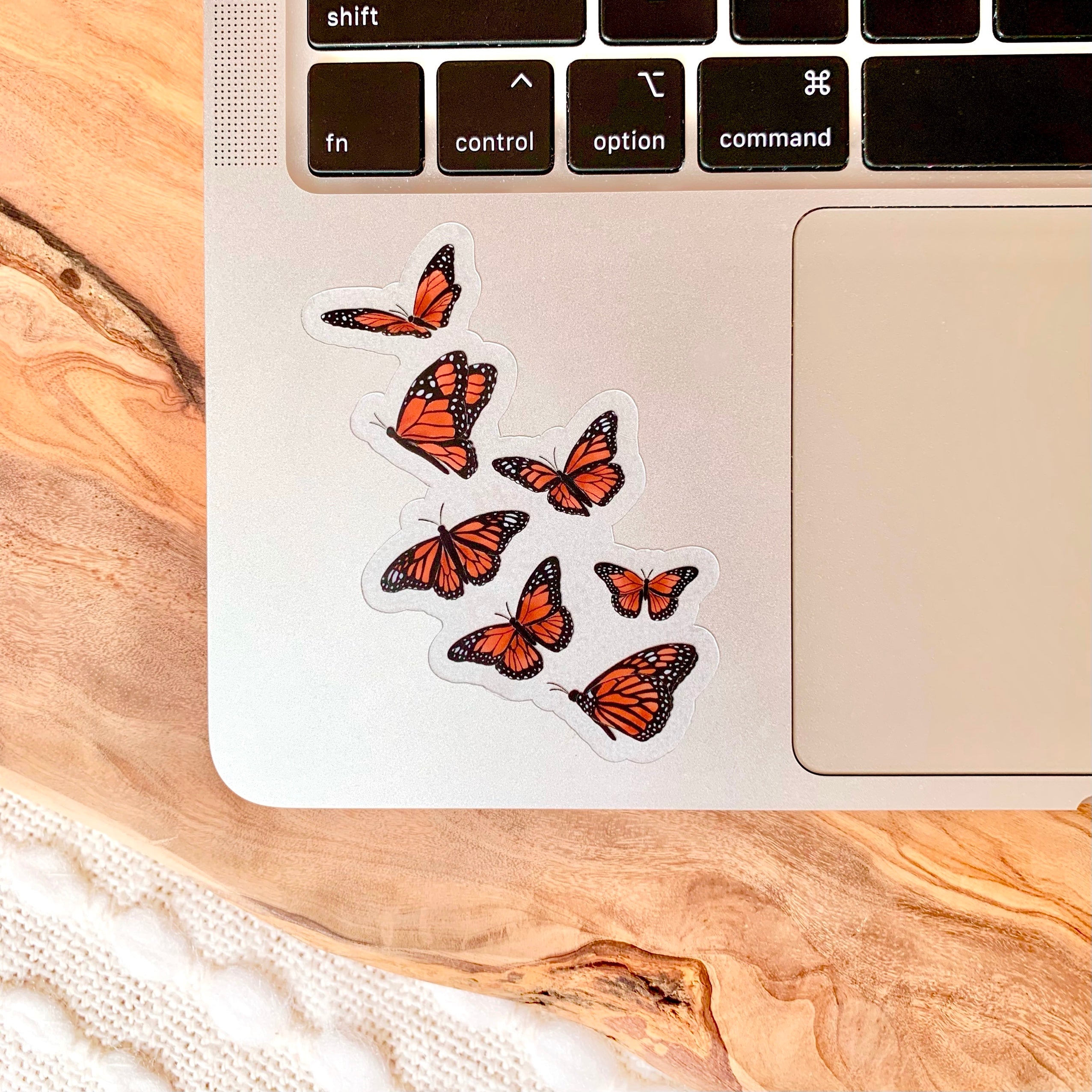 Clear Waterproof Vinyl Sticker, 3.5x2"