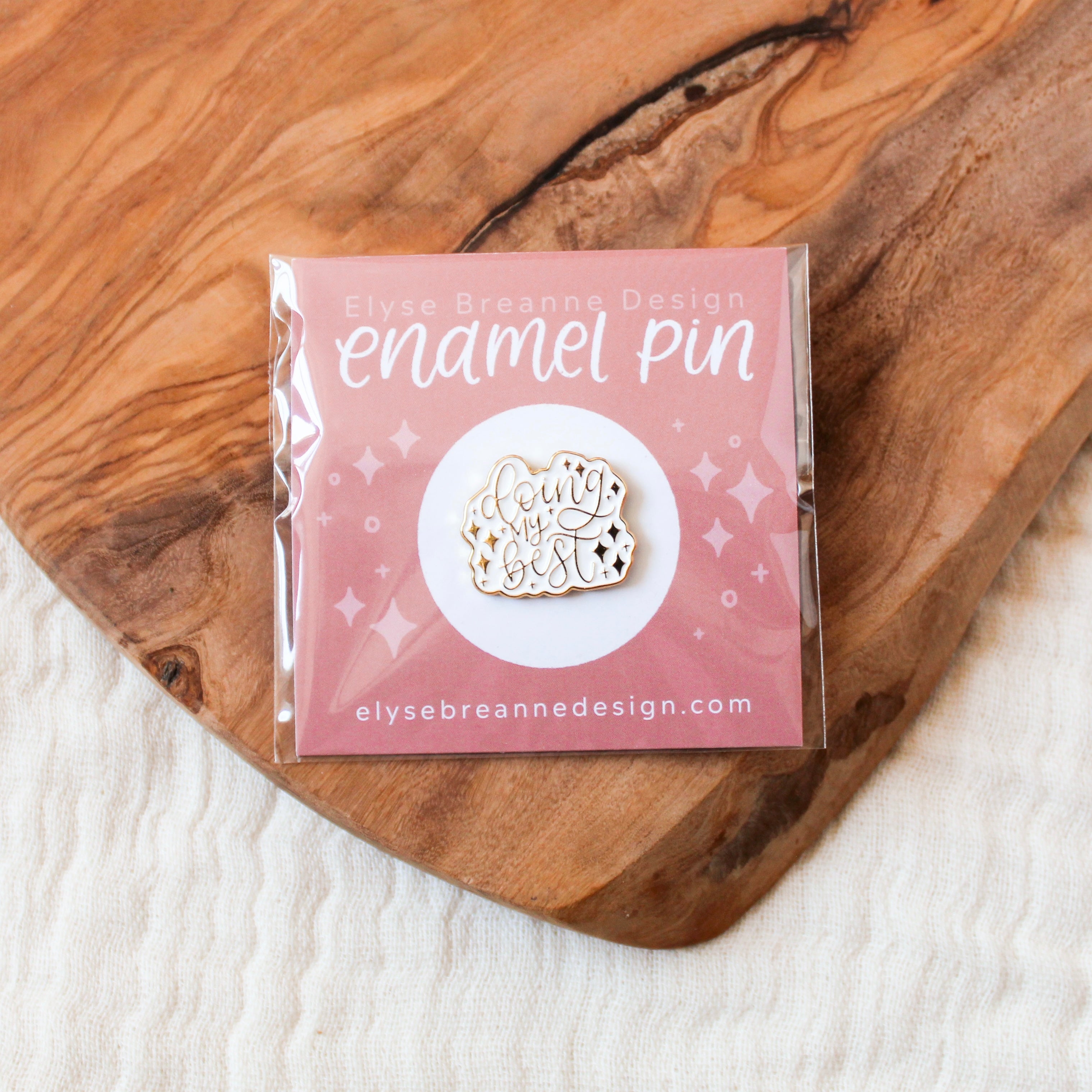 Enamel Pin, 1x1"