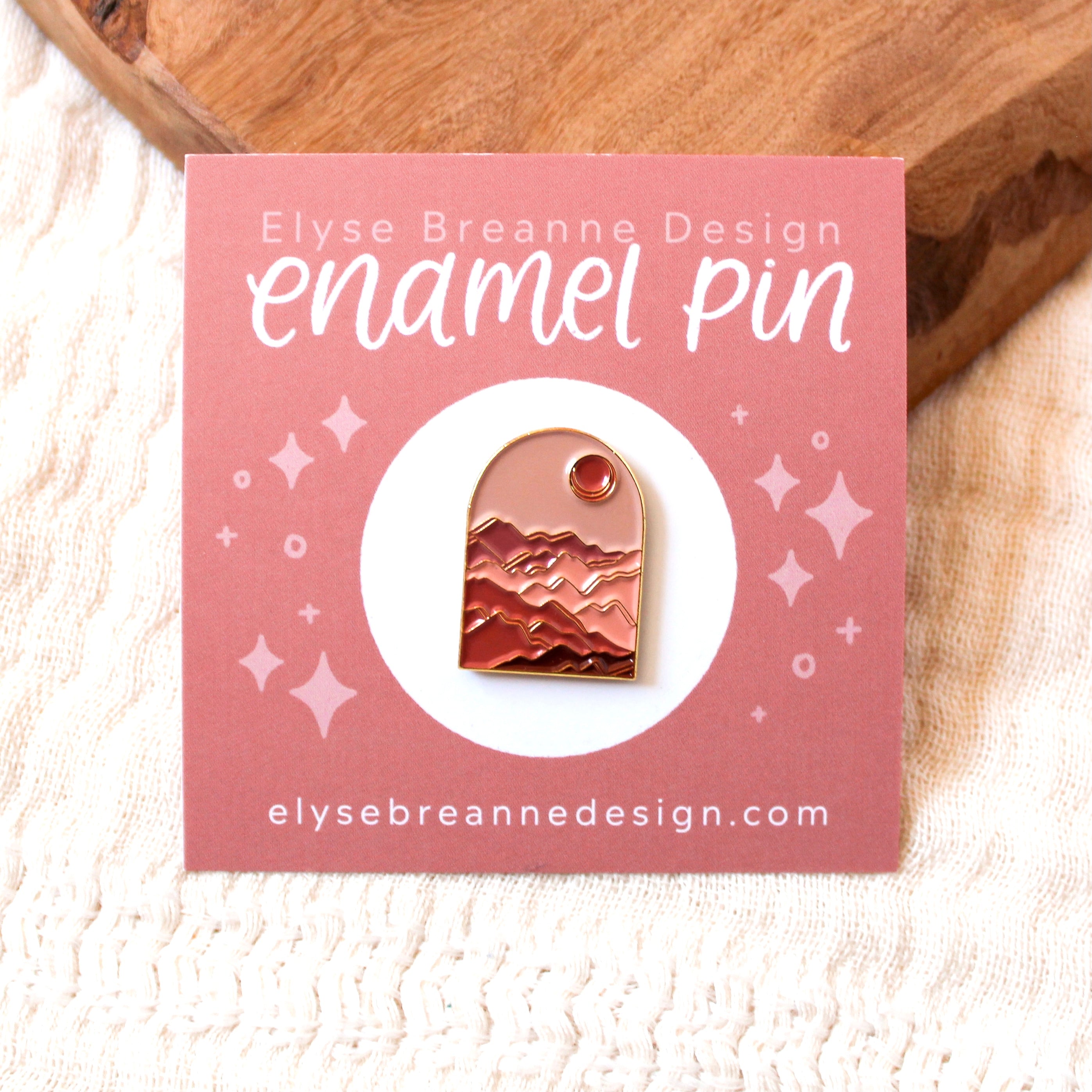 Enamel Pin, 1x1"