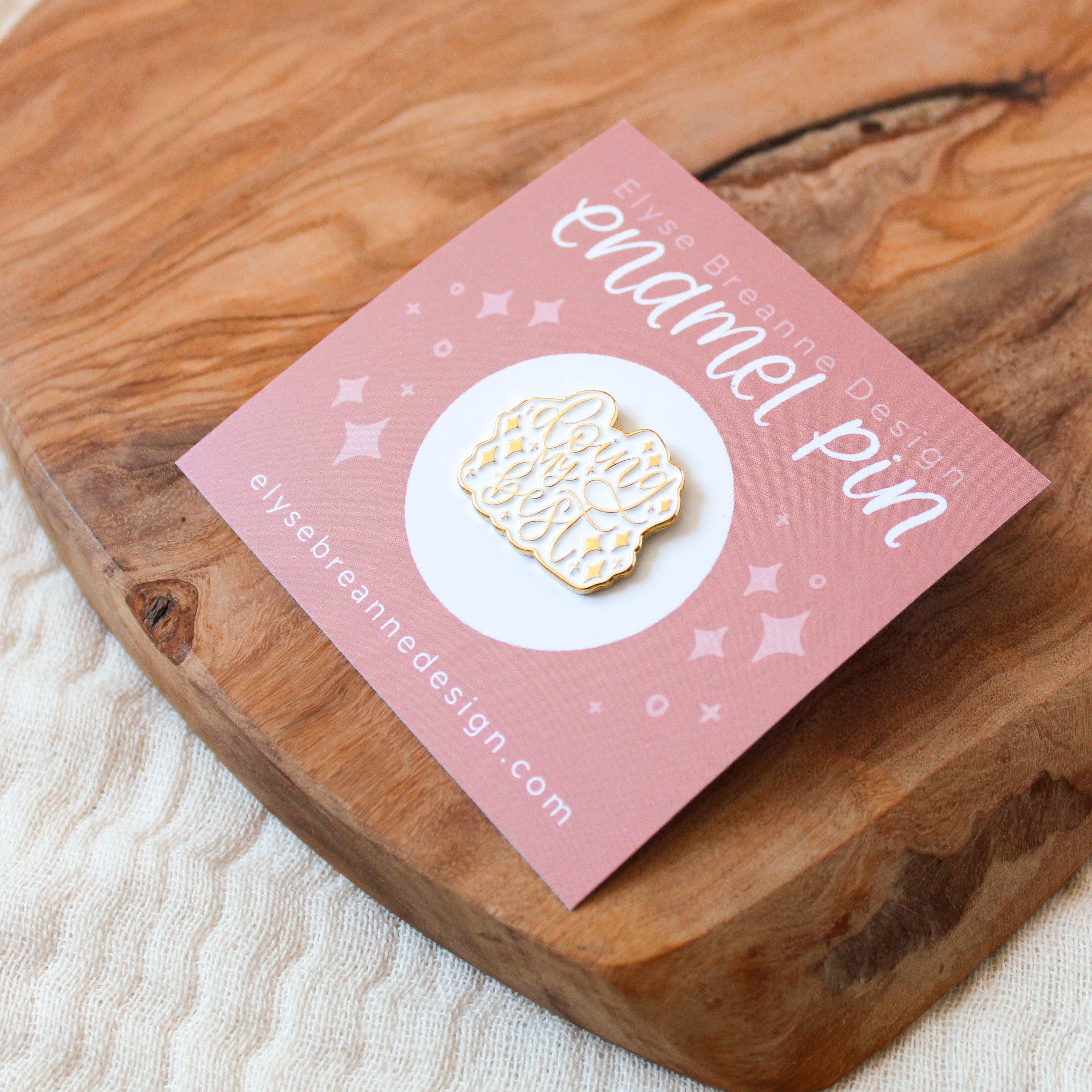 Enamel Pin, 1x1"