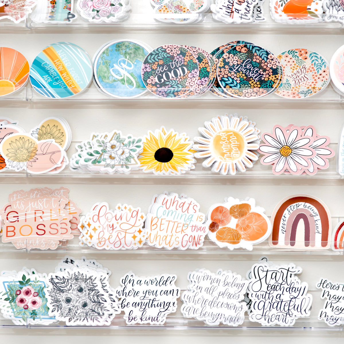 Clear Waterproof Vinyl Sticker, 3.35x2.25"