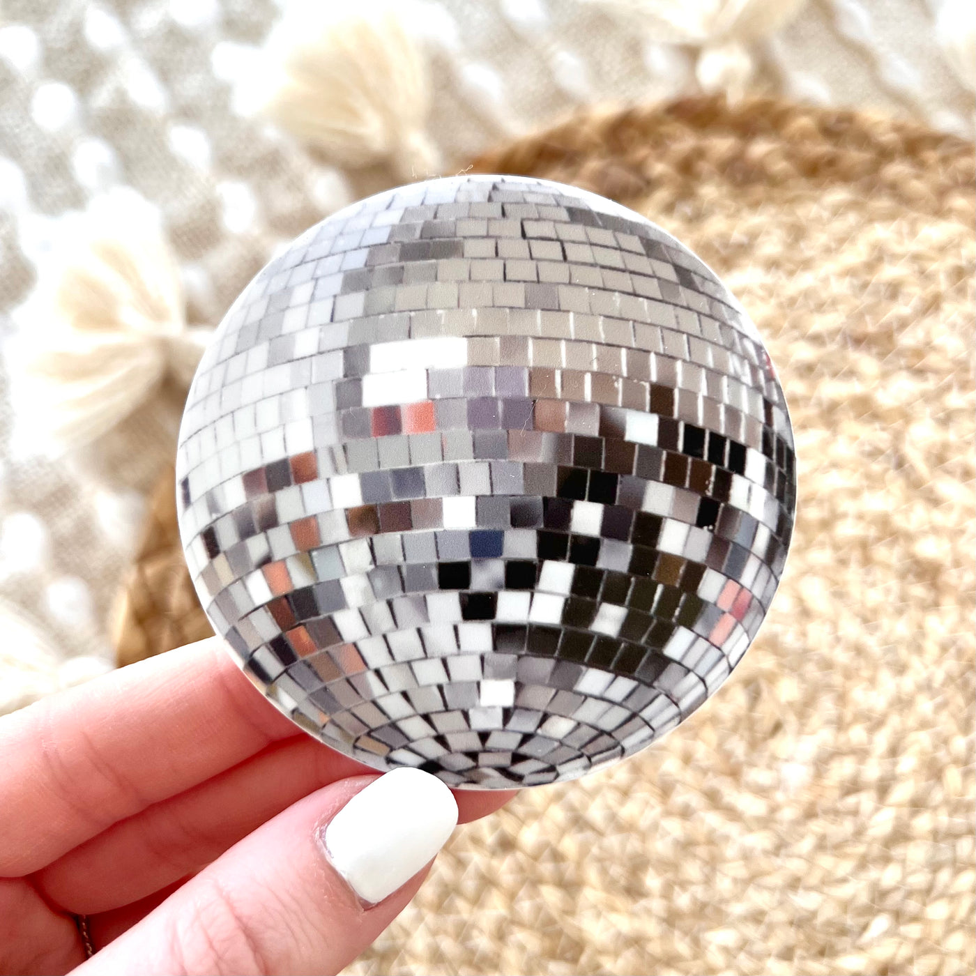 Disco Ball Hologram Sticker – Vinyl Ranch