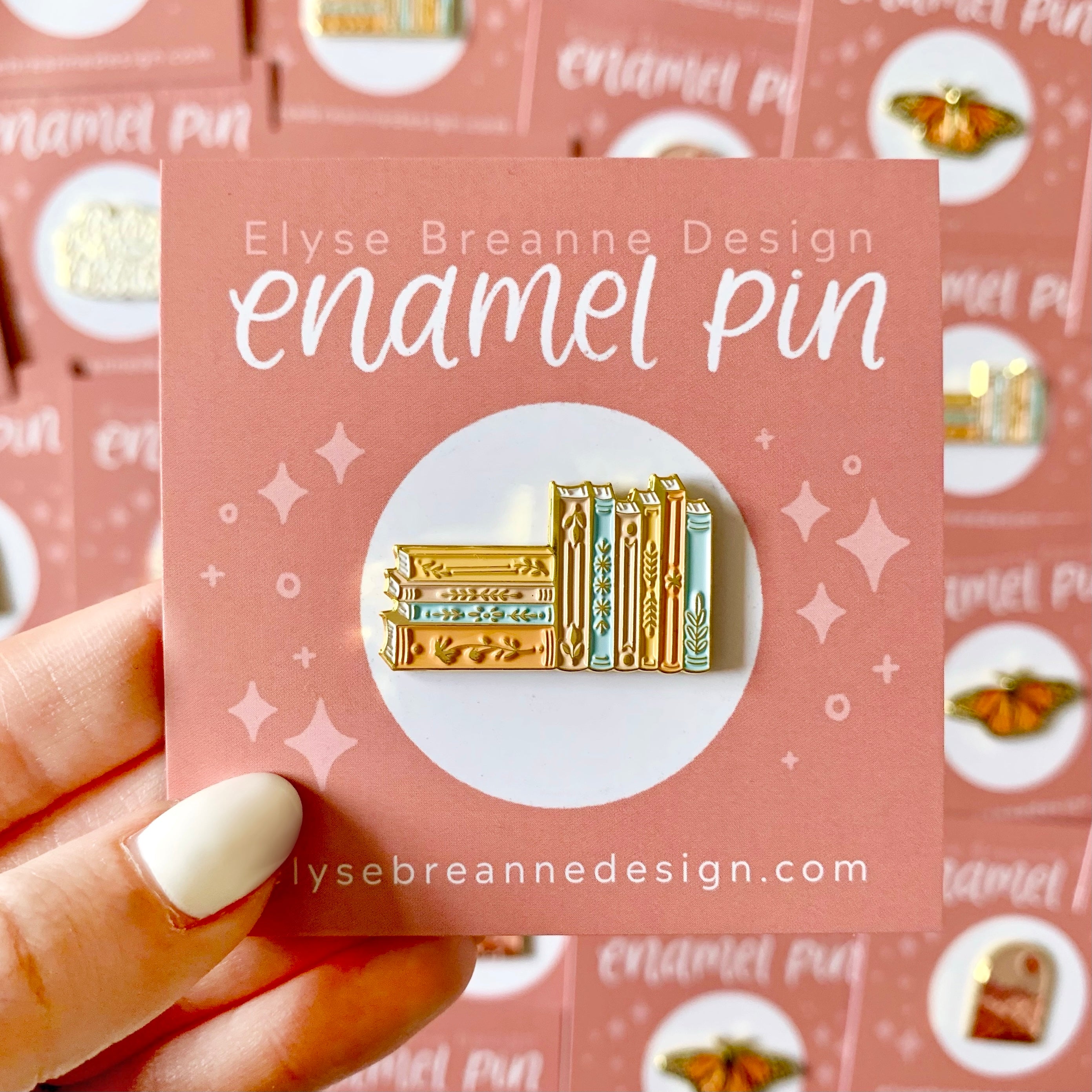 Enamel Pin, 1x1"