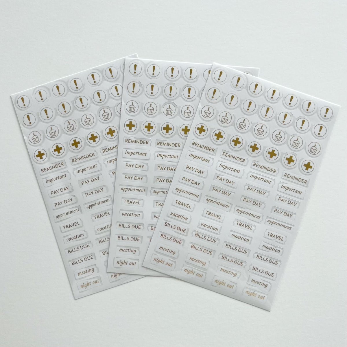 Planner Sticker Sheet