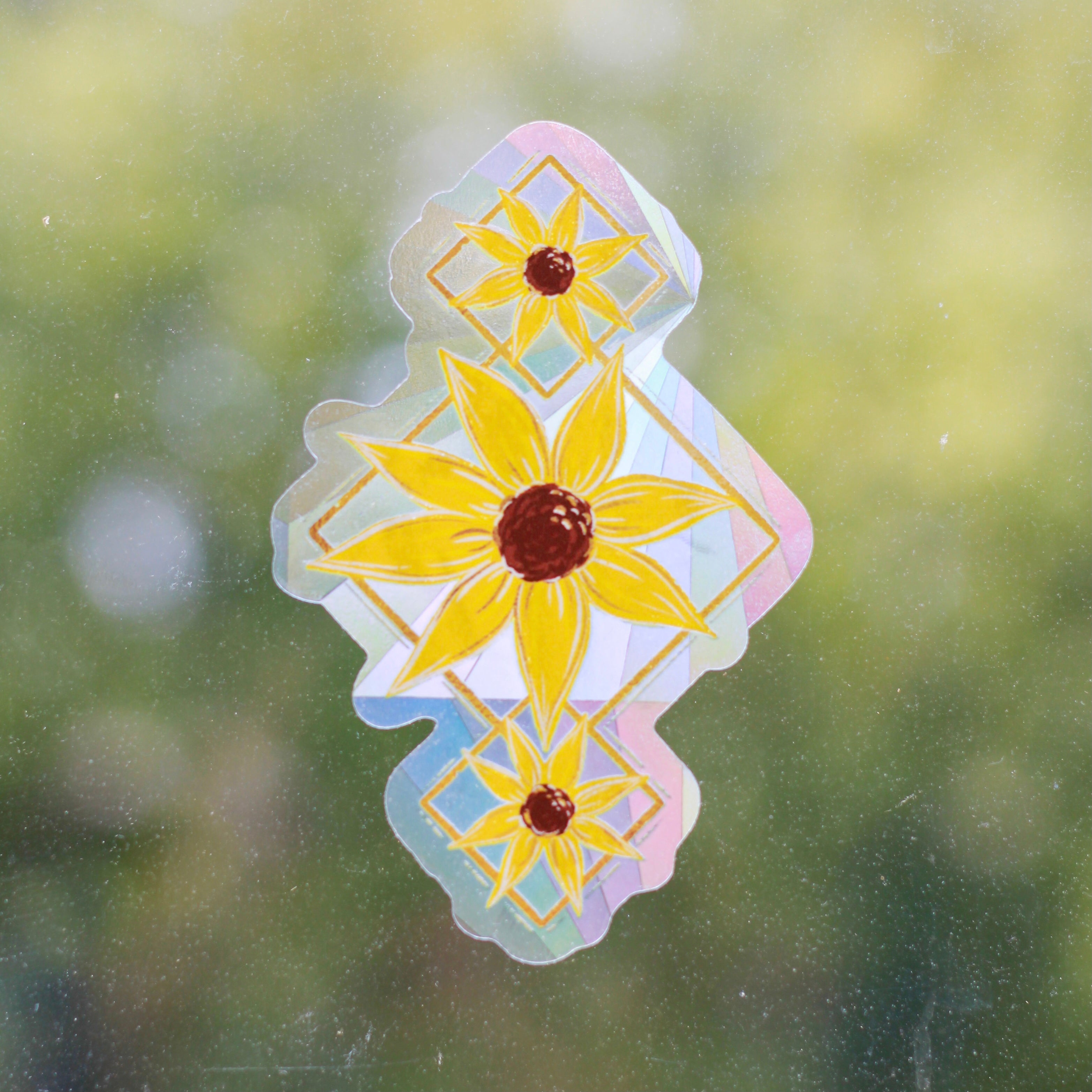 Sun Catcher Window Decal, 3x5"