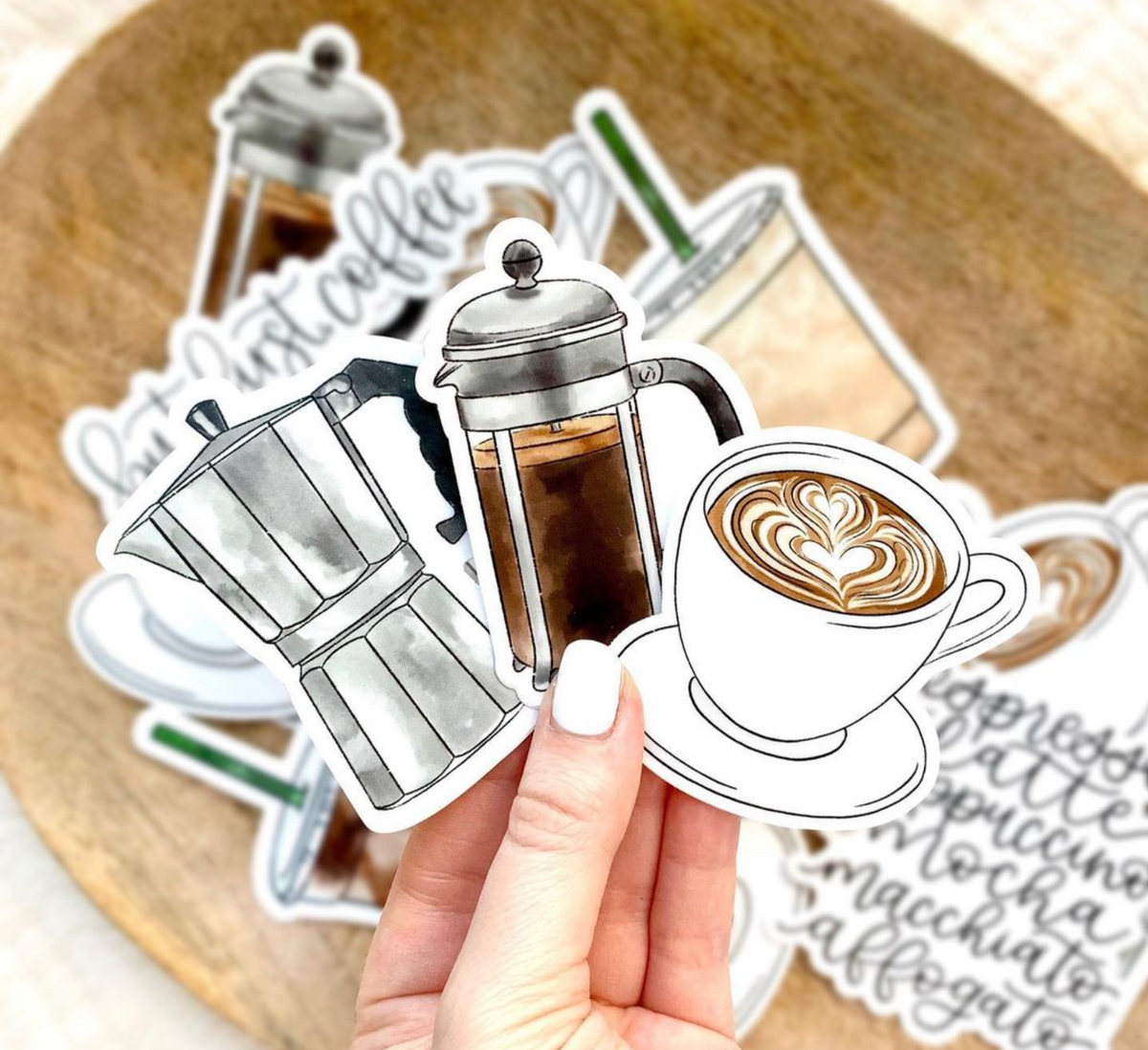 Waterproof Vinyl Sticker, 3x2"