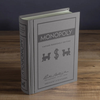 Vintage Bookshelf Game - Monopoly