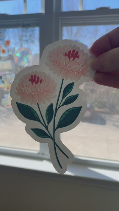 Sun Catcher Window Decal, 5x3.5"