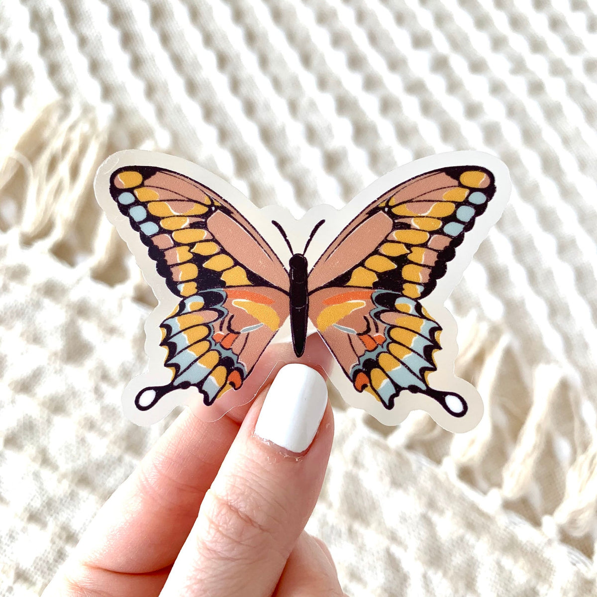 Waterproof Vinyl Sticker, 3x2"