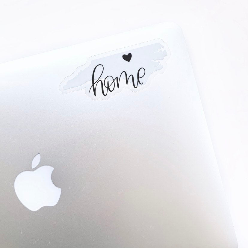 Waterproof Vinyl State Sticker, 3.5x1.5"