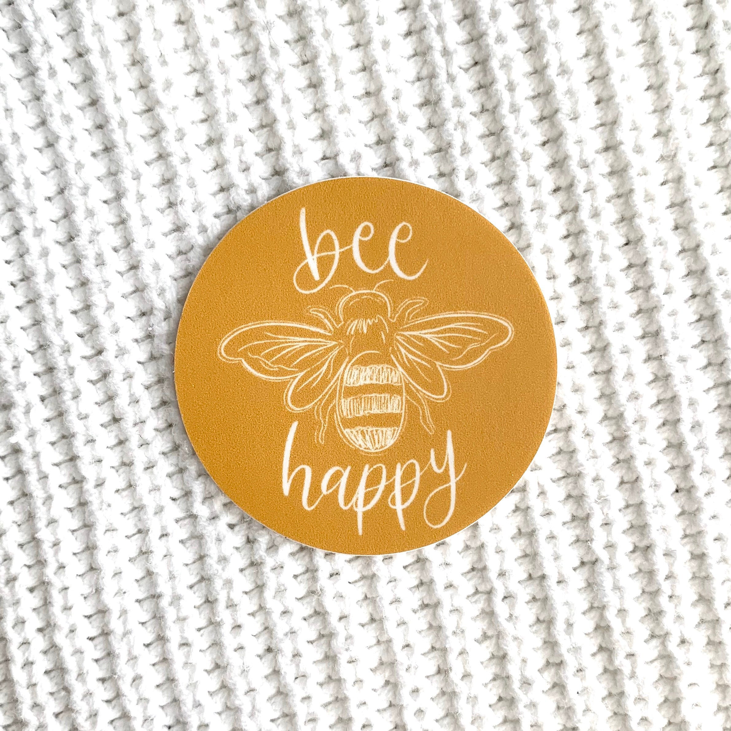 Waterproof Vinyl Sticker, 2x2"