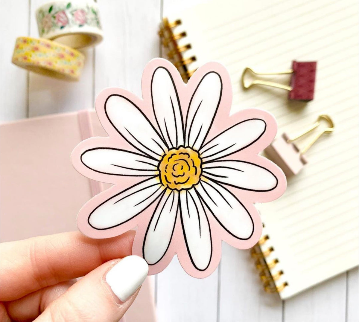 Waterproof Vinyl Sticker, 3x3"