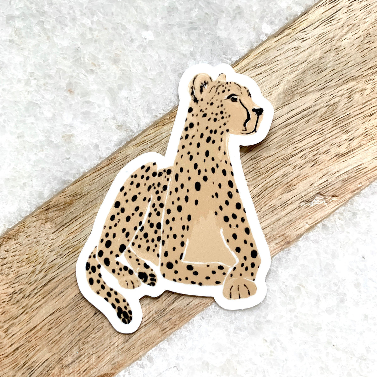 Waterproof Vinyl Sticker, 3.25x2.25"