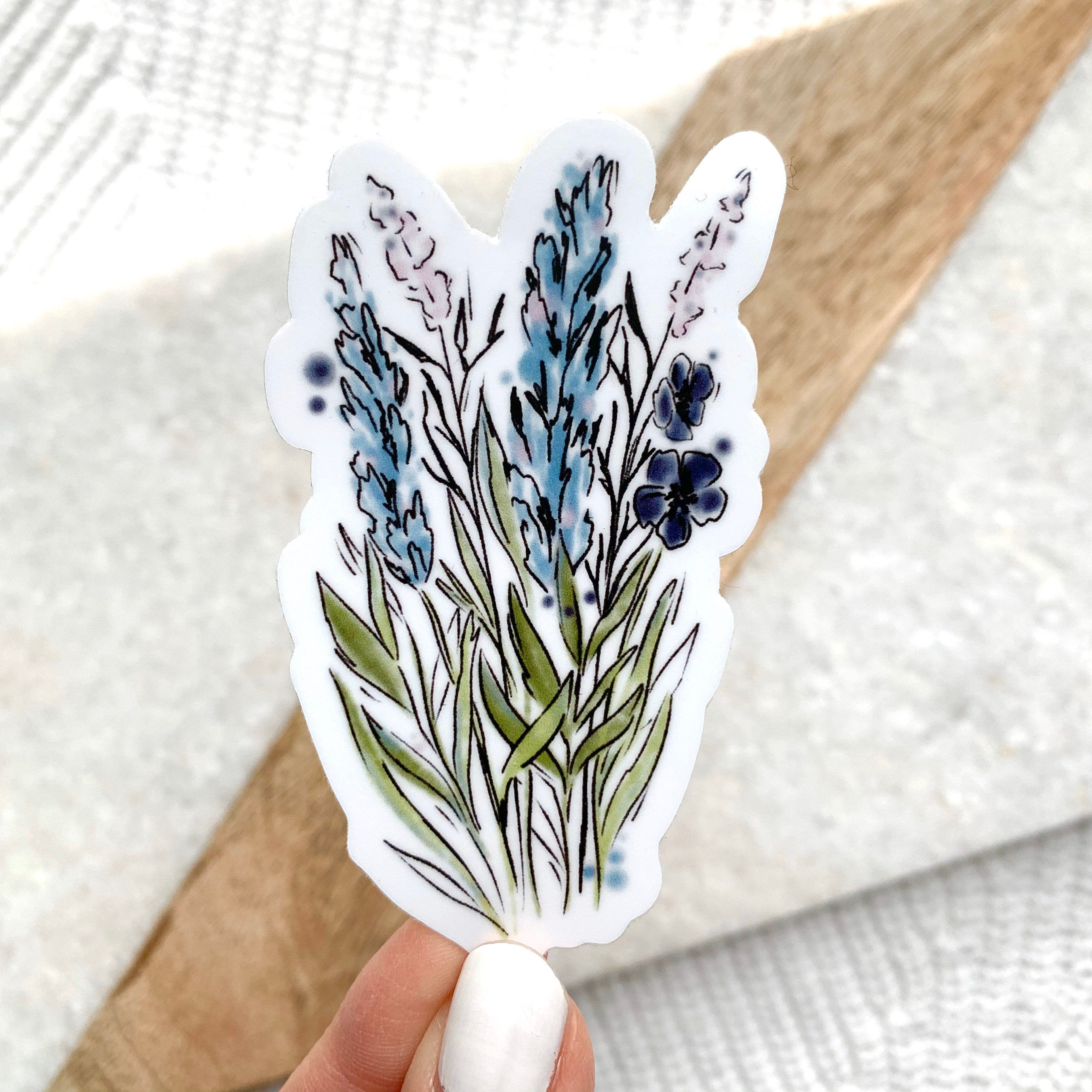 Waterproof Vinyl Sticker, 3x2"