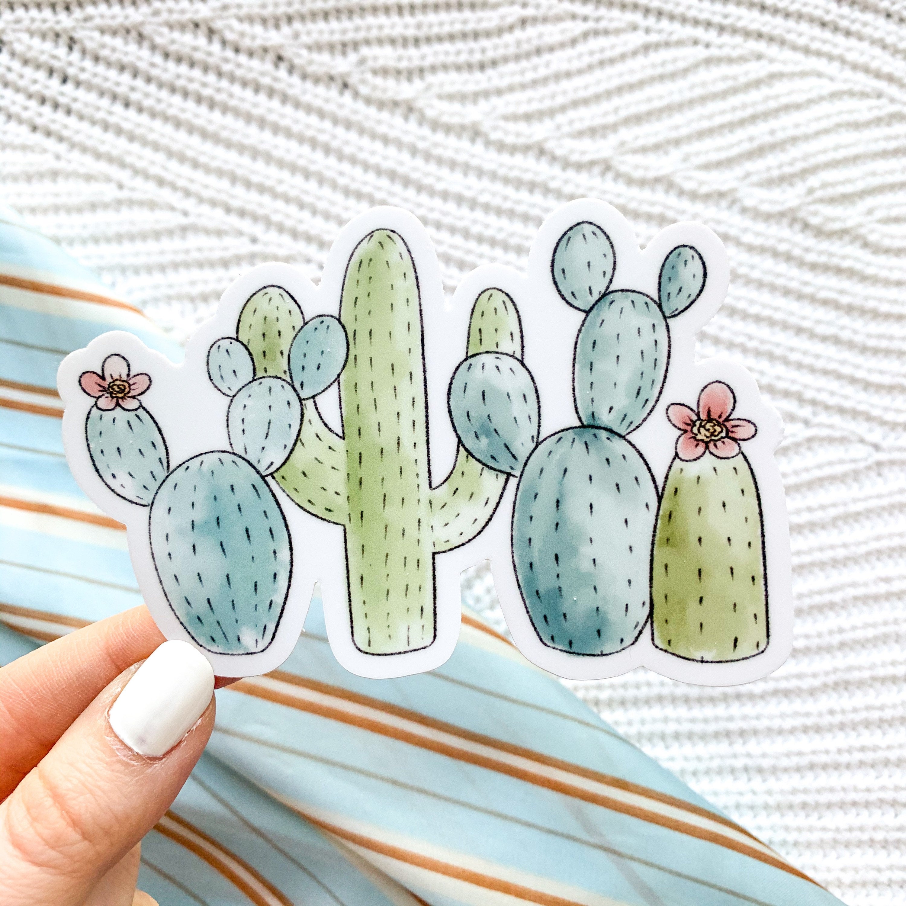 Waterproof Vinyl Sticker, 3.5x2.25"