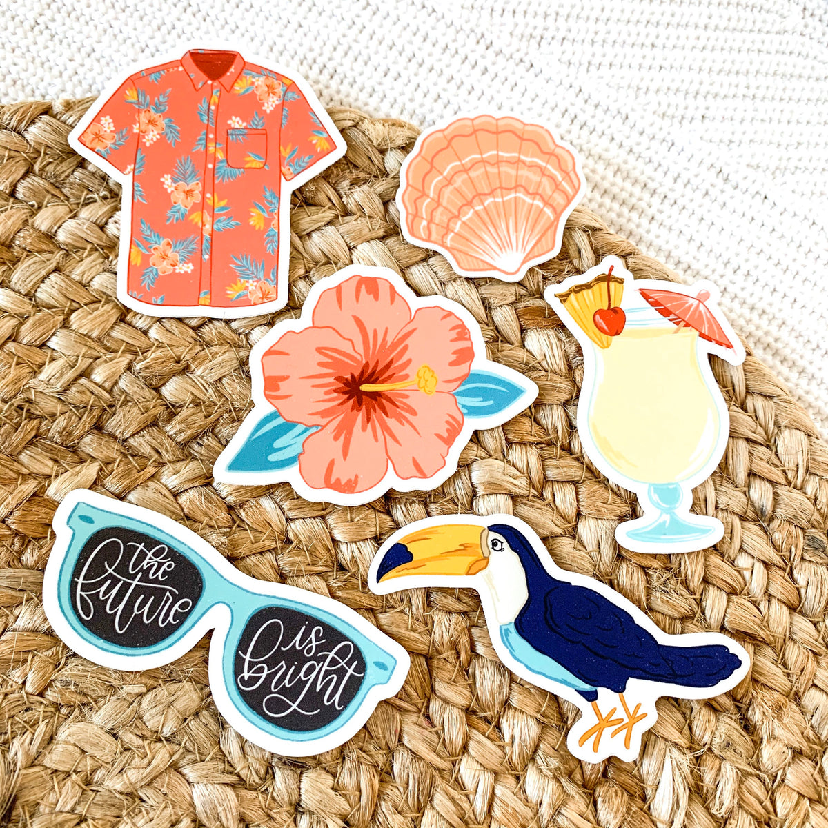 Waterproof Vinyl Sticker, 3.5x2.5"