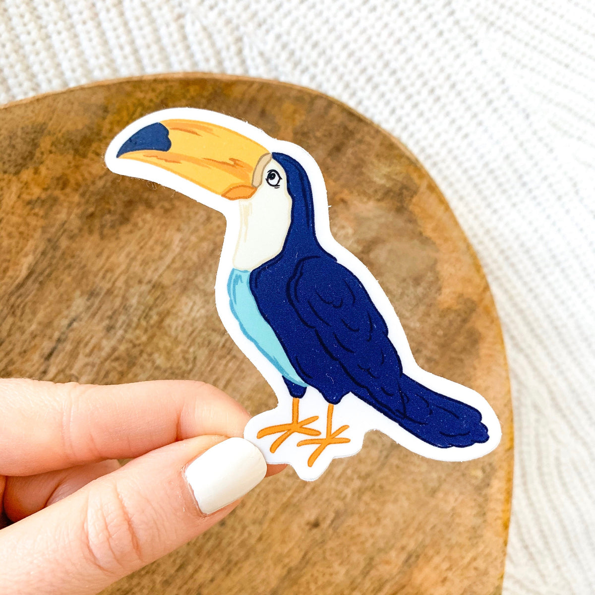 Waterproof Vinyl Sticker, 3.5x2.5"