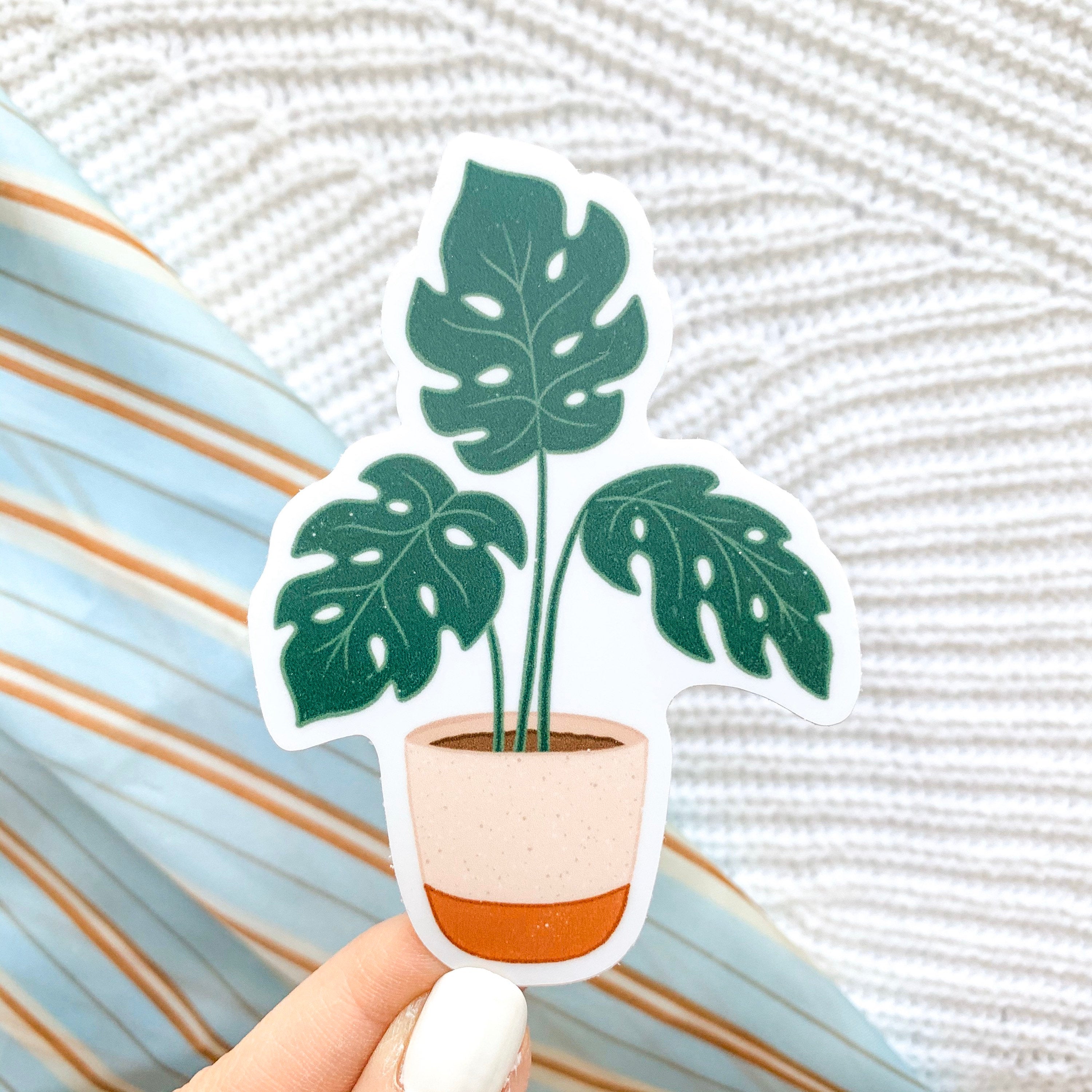 Waterproof Vinyl Sticker, 3.5x2.5"