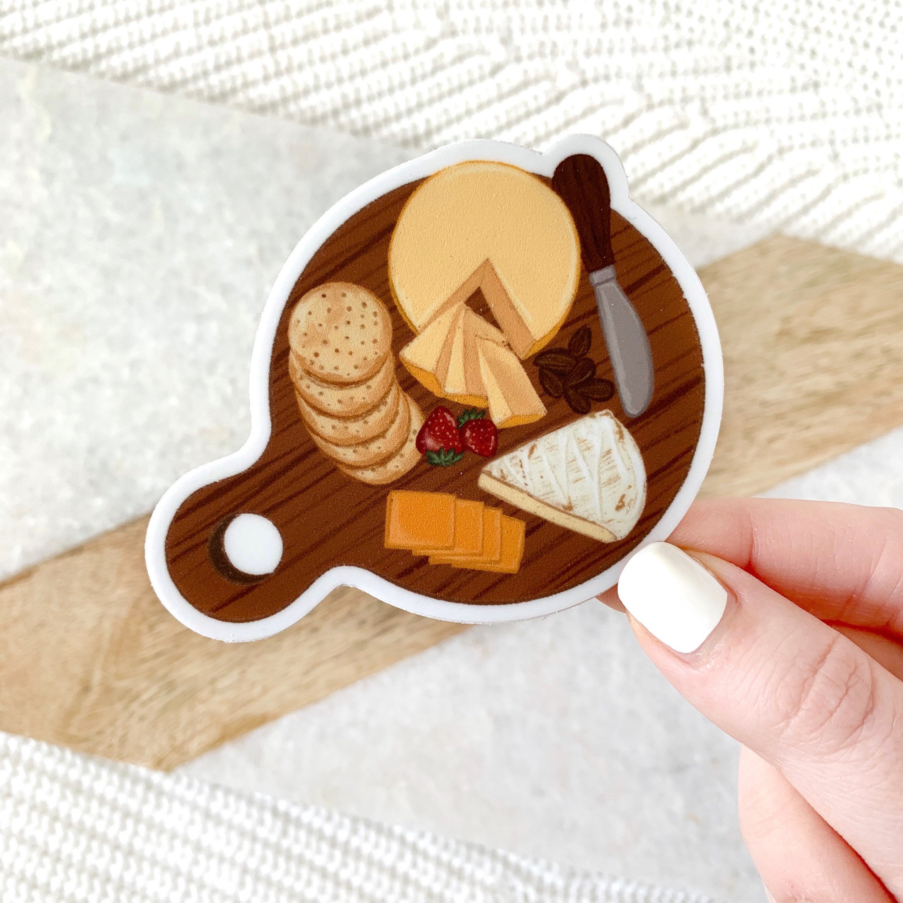 Waterproof Vinyl Sticker, 3x2.25"