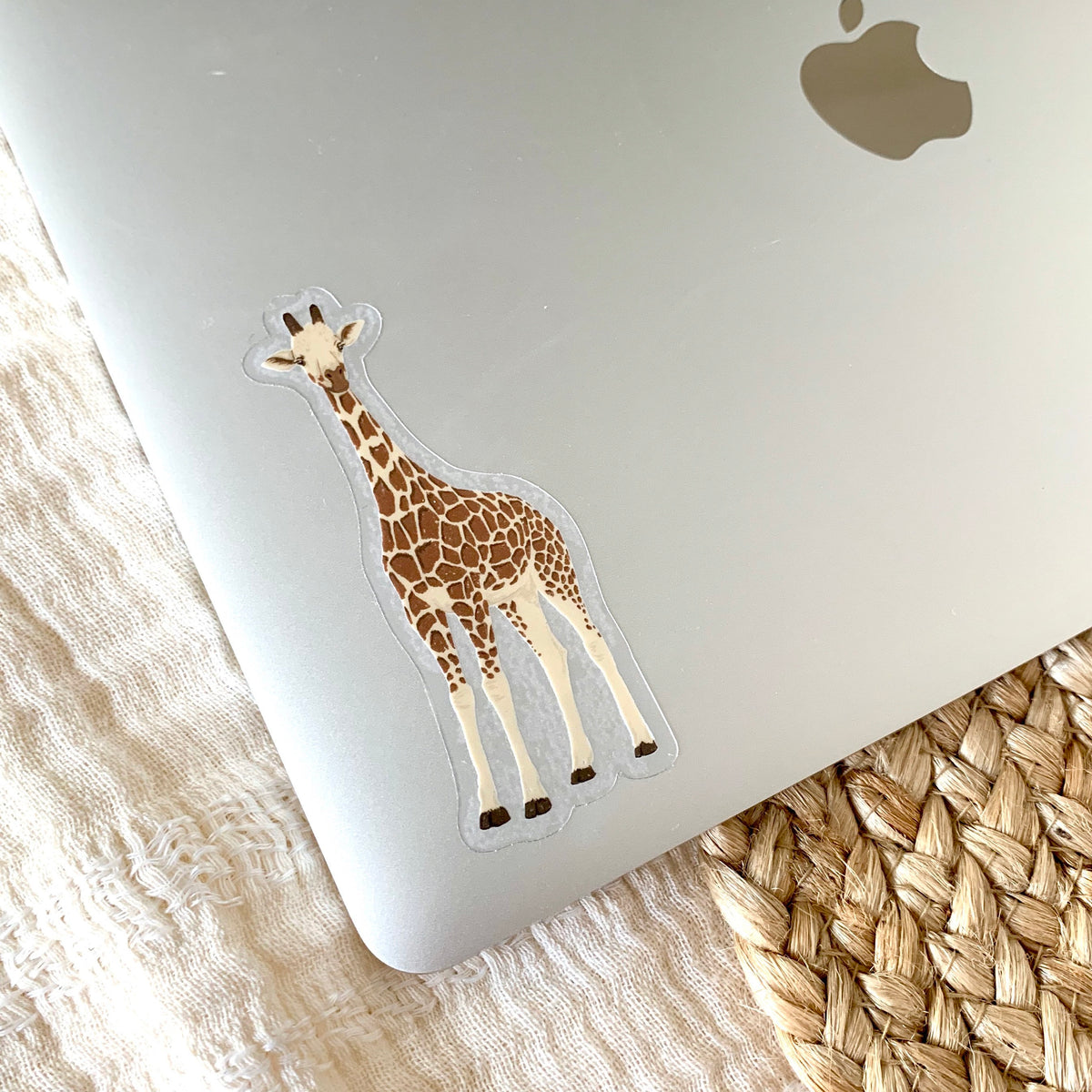 Clear Waterproof Vinyl Sticker, 4x1.5"