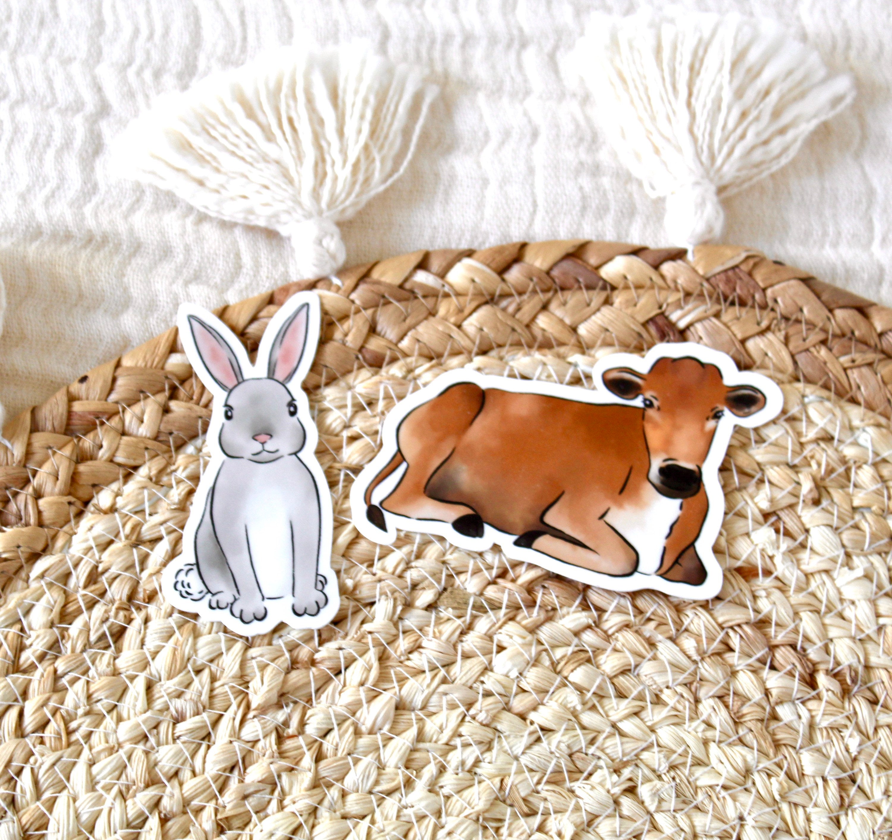 Waterproof Vinyl Sticker, 2.5x1.5"